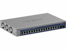 Netgear 16-Port 10G/Multi-Gigabit Ethernet Smart Switch with 2 10G SFP+ Ports - XS516TM-100EUS