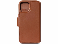 Decoded Leather Detachable Wallet for iPhone 15 Plus Tan