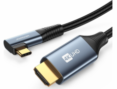 Kábel USB typu C/HDMI/4K/2m Joyroom SY-20C1 (sivý)