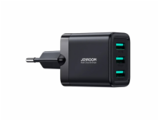 Nástenná nabíjačka Joyroom JR-TCN02, 3,4A 3xUSB (čierna)