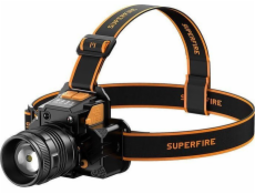 Svetlomet Superfire HL58, 350lm, USB