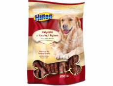 HILTON Duck and rice sticks - pamlsek pro psa - 100g