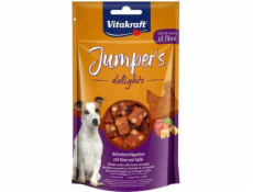 VITAKRAFT Jumper s Delights Chicken with cheese and apple - pamlsek pro psa - 80g