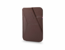 Decoded MagSafe Card Sleeve Stand Brown