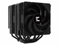 Zalman chladič CPU CNPS14X DUO Black / dual tower / 120mm ventilátor / 6x heatpipe / PWM / výška 159mm / pro AMD i Intel