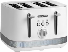 Topinkovač Morphy Richards Illumination white se 4 plátky