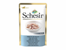 SCHESIR in jelly Tuna with hake - wet cat food - 85 g