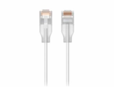 Ubiquiti UniFi Etherlighting Patch Cable 0,15m (UACC-Cable-Patch-EL-0.15M-W) - 0,15m, Cat.6, 2.5Gbps, bílý