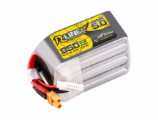 Tattu R-Line verzia 5.0 850mAh 22.2V 6S1P 150C Lipo XT30U-F.