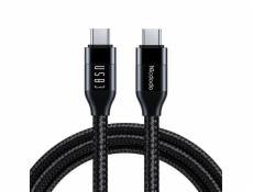 Kábel USB-C na USB-C Mcdodo CA-7132, 100 W, 1,2 m (čierny)