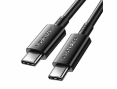 Rýchlonabíjací kábel Rocoren USB-C na USB-C Simples Series 100W, 2 m (čierny)