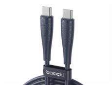 Kábel USB-C na USB-C Toocki TXCTT3-LB03, 1m, FC 240W (modrý)