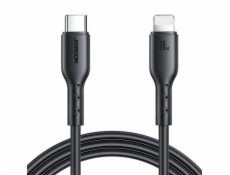 Kábel Flash Charge USB C na Lightning SA26-CL3 / 30W / 1m (čierny)