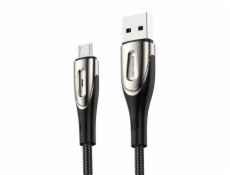 Rýchlonabíjací kábel k Micro USB / 2,4 A / 3 m Joyroom S-M411 (čierny)