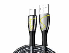 Kábel USB na USB-C Joyroom S-1230K6 3A 1,2 m (čierny)