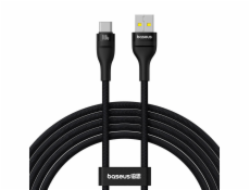 Nabíjací kábel Baseus Flash 2 USB na USB-C 100W, 2 m (čierny)