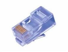 NETRACK 105-51 plug RJ45 8p8c UTP for solid cable cat. 5e 100 pcs.