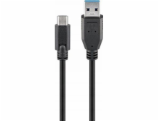 USB-A 3.0 Stecker > USB-C Stecker reversible, Kabel