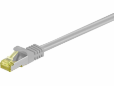 RJ-45 Patchkabel Cat 6.a S/FTP (PIMF), mit Cat.7 Rohkabel