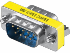 Mini-Gender-Changer 9polig Stecker > Stecker, Adapter