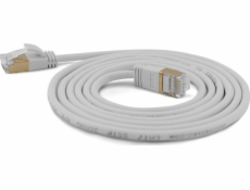 Wantec Extra dünnesCat.7 RohCable SSTP Patch kábel - 2 m - Cat.7 RohCable - S/FTP (S-STP) - RJ-45 - RJ-45 - sivý (7189)