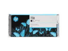 HP 738 130-ml Black DesignJet Ink Cartridge