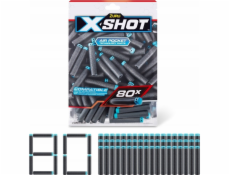 ZURU XSHOT Excel - náhradní balení 80 šipek, blaster na šipky