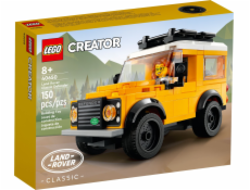 Bloky LEGO CREATOR 40650 Land Rover Classic Defender