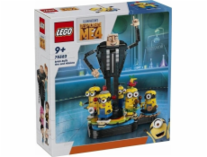 LEGO 75582 Minions Gru and the Minions vyrobené z LEGO kostek, stavebnice