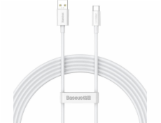 Kábel Baseus Superior Series USB-C, 65W, PD, 2m (biely)