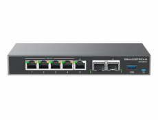 Grandstream GCC6010 all-in-one řešení (VPN router, NGFW, PoE switch a IP PBX)