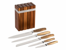 Jean Dubost Laguiole Knife Block 5 pcs.