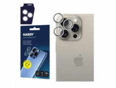 3mk ochrana kamery HARDY Lens Protection Pro pro iPhone 15 Pro Natural