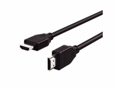 Kábel HDMI na HDMI 2.0 PVC RayCue, 2 m (čierny)