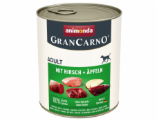 ANIMONDA GranCarno Adult Deer and apple - mokré krmivo pro psy - 800g