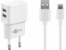 USB-C Dual Ladeset 2,4 A, Ladegerät