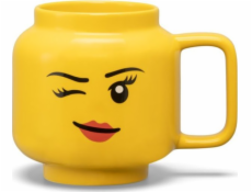  LEGO keramický hrnek Winking Girl, velký