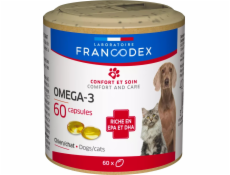 Francodex Omega 3 Capsules pro psy a kočky 60tab