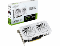 ASUS GeForce RTX 4070 SUPER DUAL EVO OC WHITE, grafická karta