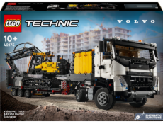 LEGO 42175 Technic Volvo FMX Truck s EC230 elektrickým pásovým bagrem, stavebnice