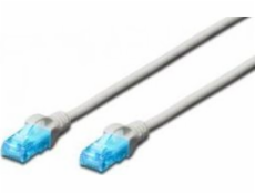 DIGITUS CAT 5e U-UTP patch kabel PVC AWG 26/7 délka 15m barva bílá