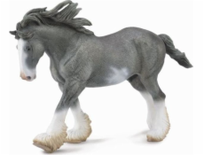 Collecta figurka CLYDESDALE STALLION -BLACK SABINO ROAD