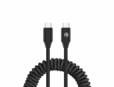 Tellur Extendable USB-C to USB-C Cable PD60W up to 1.8m Black