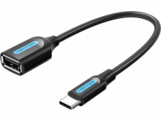 Adaptér OTG USB-C 2.0 male to female USB-A Vention CCSBB 0.15m (Black)