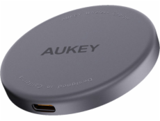 Magnetická bezdrôtová nabíjačka MagFusion Aukey LC-MC10, 15W Qi2 (čierna)