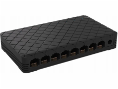 Síťový přepínač Ruijie Networks RG-ES08 Unmanaged Fast Ethernet (10/100) Black