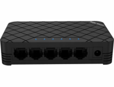 Síťový přepínač Ruijie Networks RG-ES05 Unmanaged Fast Ethernet (10/100) Black