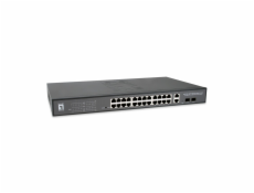 LevelOne GEP-2841 28-Port Smart Gigabit PoE Switch