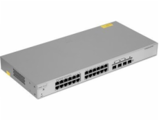 Síťový přepínač Ruijie Networks RG-NBS3200-24GT4XS-P Spravovaný L2 Gigabit Ethernet (10/100/1000) Napájení přes Ethernet (PoE) Šedá