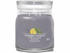 Svíčka ve skleněné dóze Yankee Candle, Černý čaj s citrónem, 368 g, 1630012E